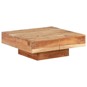 Couchtisch Akazie Massivholz 80x80 cm