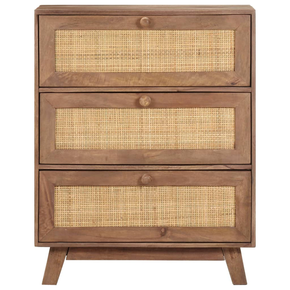 Massivholz Mango Sideboard 61 cm