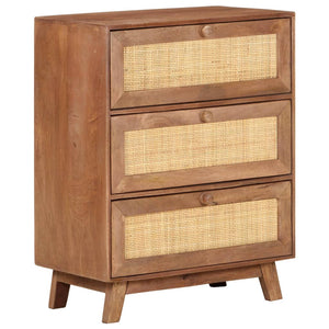 vidaXL Buffet 61x35x76 cm Bois de manguier massif