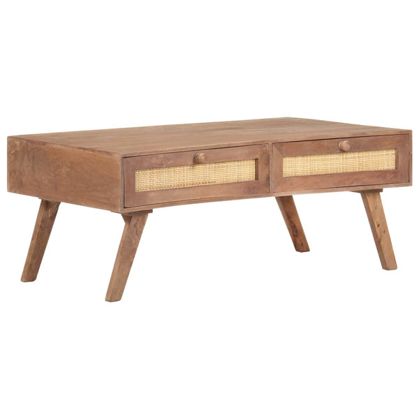 Couchtisch Mango Massivholz 100x60 cm