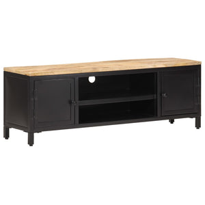 Meuble TV vidaXL 120x30x40 cm Bois de manguier massif brut