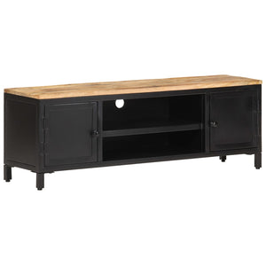 Meuble TV vidaXL 120x30x40 cm Bois de manguier massif brut