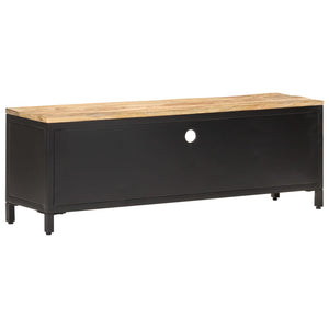 Meuble TV vidaXL 120x30x40 cm Bois de manguier massif brut