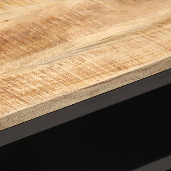 Meuble TV vidaXL 120x30x40 cm Bois de manguier massif brut