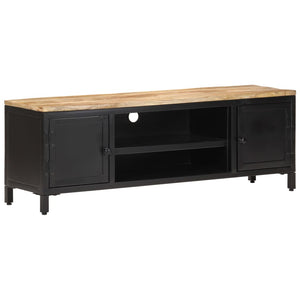 Meuble TV vidaXL 120x30x40 cm Bois de manguier massif brut
