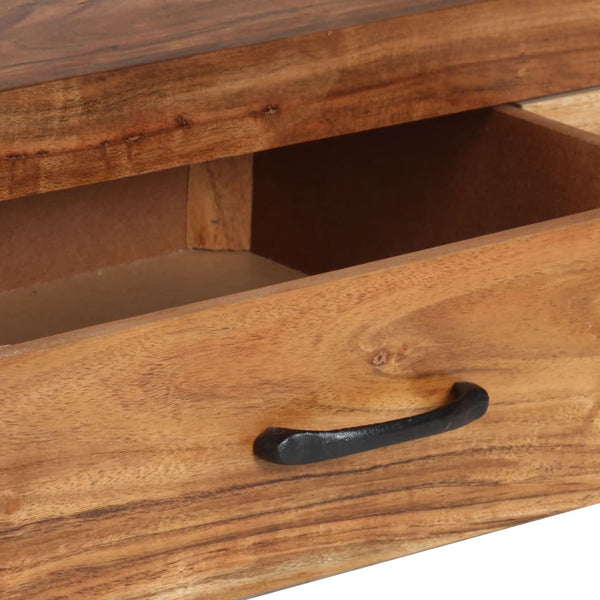 vidaXL Étagère à livres 118x30x200 cm Bois d'acacia massif