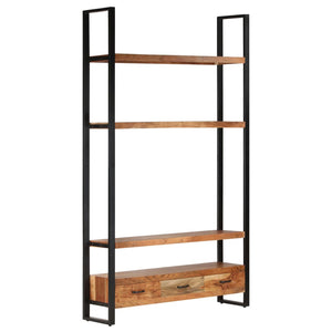 vidaXL Étagère à livres 118x30x200 cm Bois d'acacia massif
