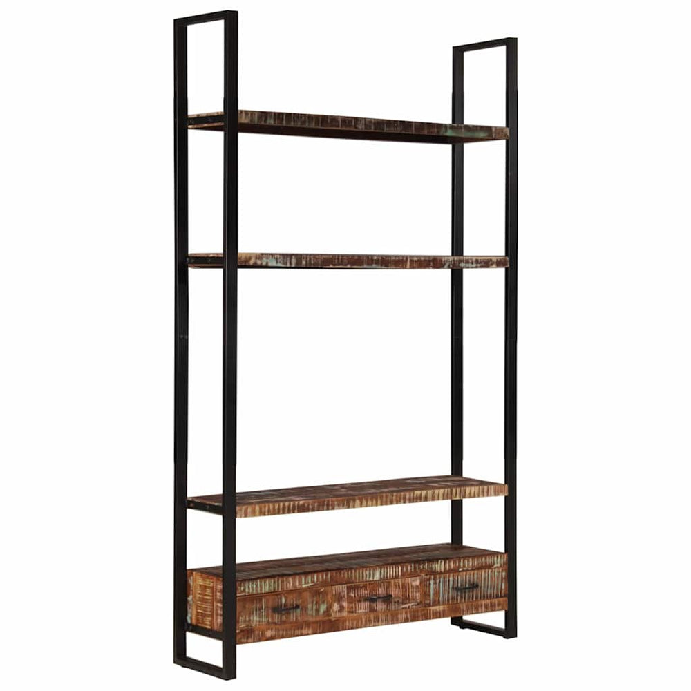 Bücherregal Altholz 118x30x200 cm
