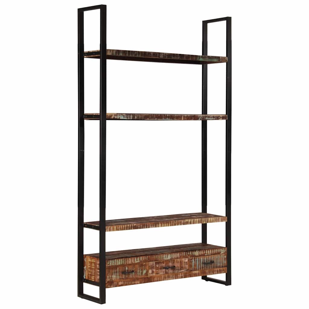 Bücherregal Altholz 118x30x200 cm