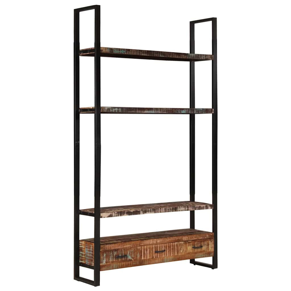 Bücherregal Altholz 118x30x200 cm
