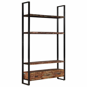 Bücherregal Altholz 118x30x200 cm