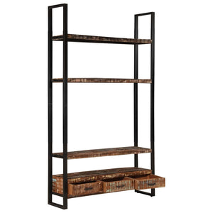 Bücherregal Altholz 118x30x200 cm