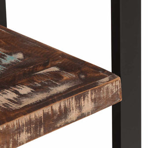 Bücherregal Altholz 118x30x200 cm