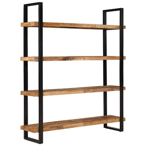 vidaXL Étagère à 4 niveaux 160x40x180 cm Bois de manguier brut