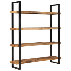 vidaXL Étagère à 4 niveaux 160x40x180 cm Bois de manguier brut