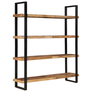 vidaXL Étagère à 4 niveaux 160x40x180 cm Bois de manguier brut