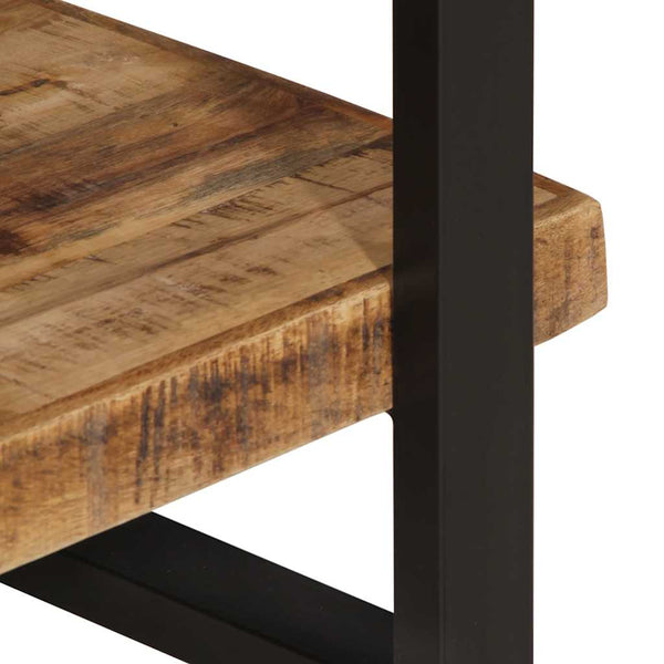 vidaXL Étagère à 4 niveaux 160x40x180 cm Bois de manguier brut