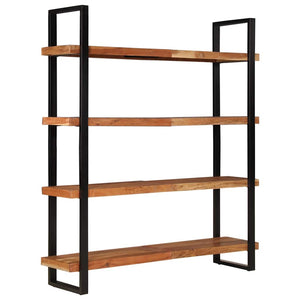 vidaXL Bibliothèque à 4 étagères 160x40x180 cm Bois d'acacia massif