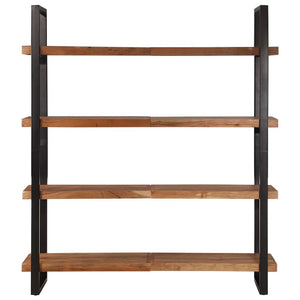 vidaXL Bibliothèque à 4 étagères 160x40x180 cm Bois d'acacia massif