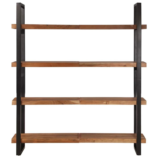 vidaXL Bibliothèque à 4 étagères 160x40x180 cm Bois d'acacia massif
