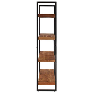 vidaXL Bibliothèque à 4 étagères 160x40x180 cm Bois d'acacia massif