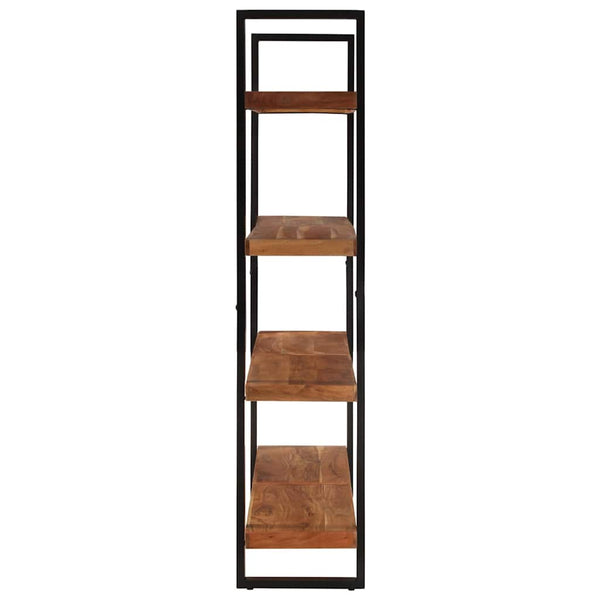 vidaXL Bibliothèque à 4 étagères 160x40x180 cm Bois d'acacia massif