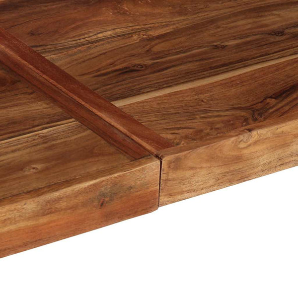 vidaXL Bibliothèque à 4 étagères 160x40x180 cm Bois d'acacia massif