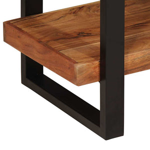 vidaXL Bibliothèque à 4 étagères 160x40x180 cm Bois d'acacia massif