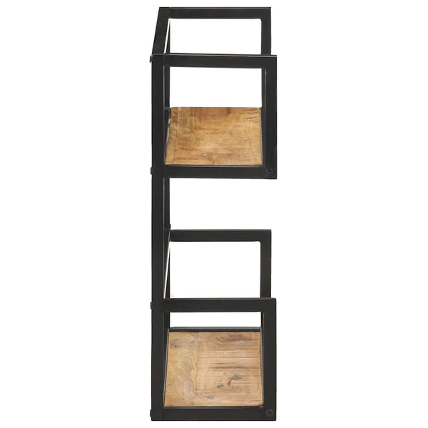 Wandregal Mango Holz 80x20x60 cm