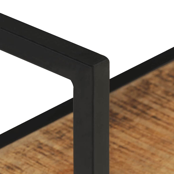 Wandregal Mango Holz 80x20x60 cm