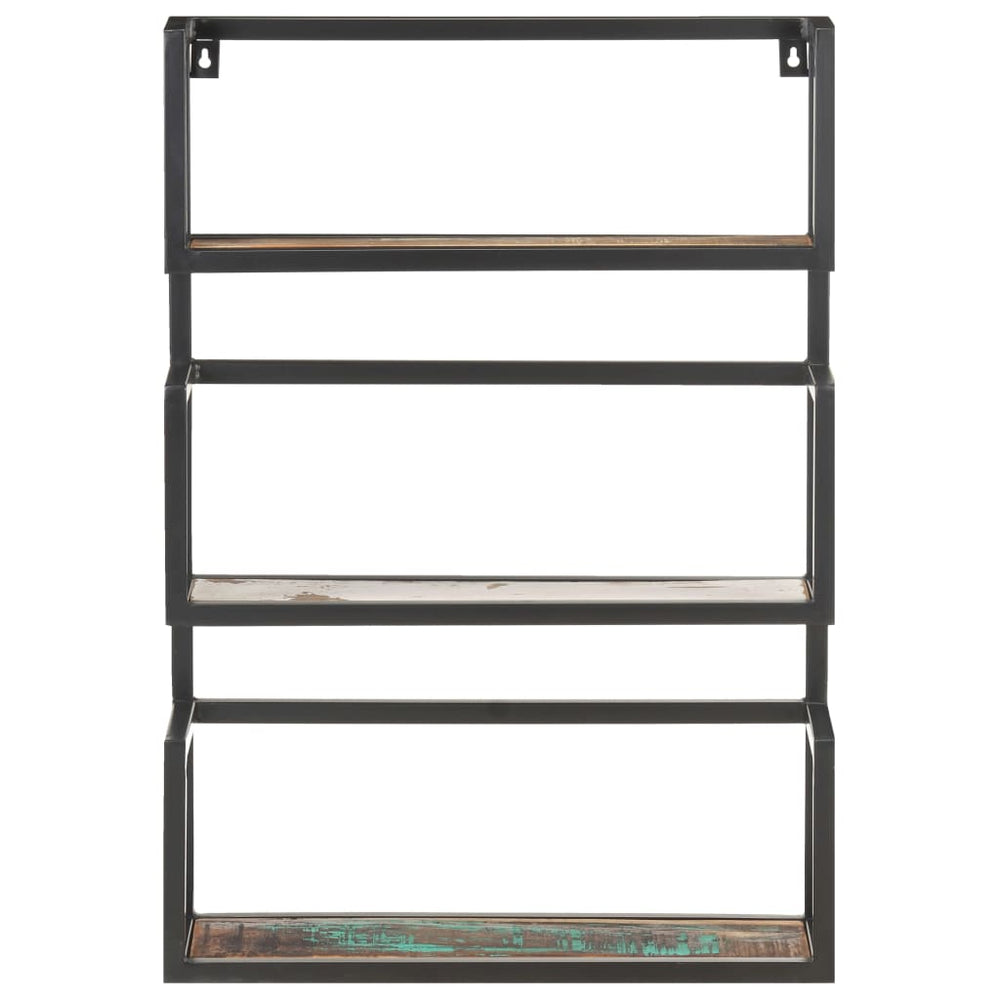 Wandregal Altholz Massiv 60x20x85 cm
