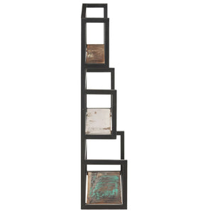 Wandregal Altholz Massiv 60x20x85 cm