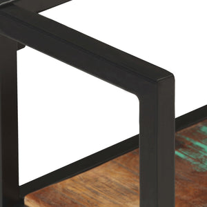 Wandregal Altholz Massiv 60x20x85 cm