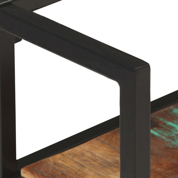 Wandregal Altholz Massiv 60x20x85 cm
