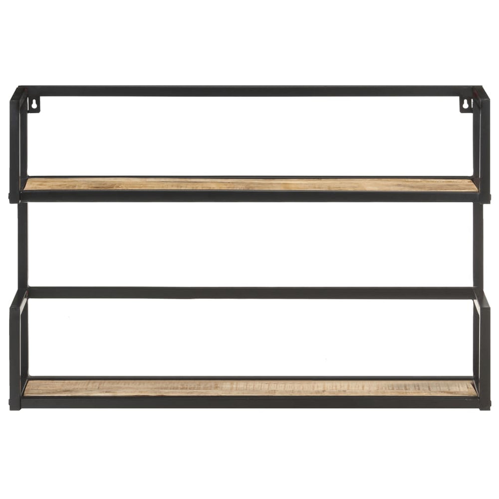 Wandregal aus Mangoholz, 60 cm