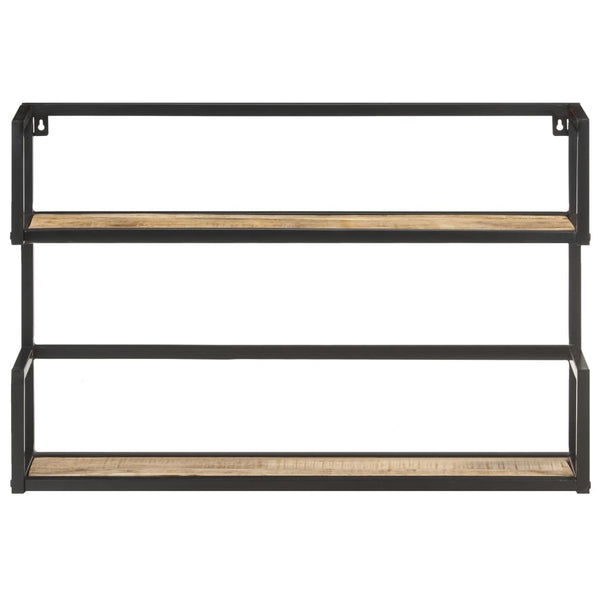 Wandregal aus Mangoholz, 60 cm