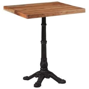 Akazienholz Bistrotisch 60x60 cm