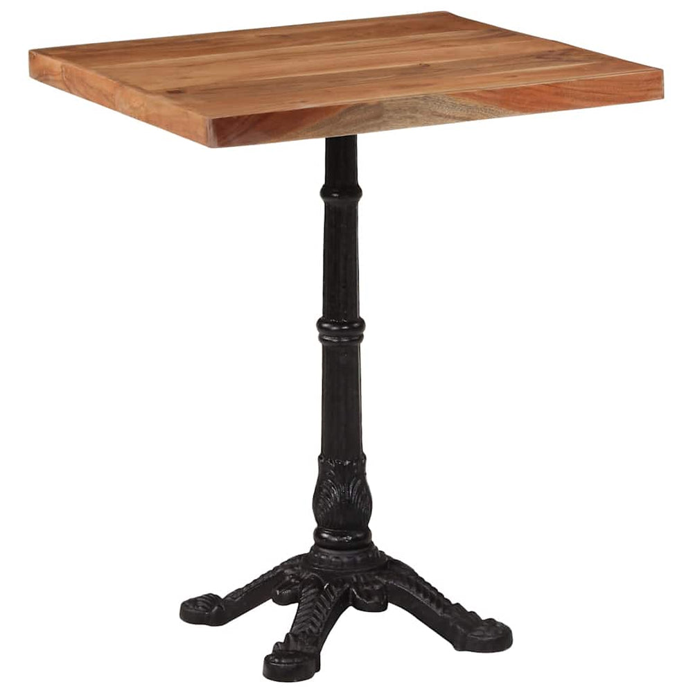 Akazienholz Bistrotisch 60x60 cm