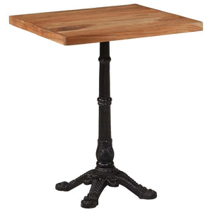 Akazienholz Bistrotisch 60x60 cm