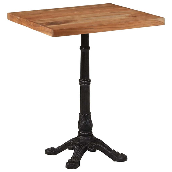 Akazienholz Bistrotisch 60x60 cm