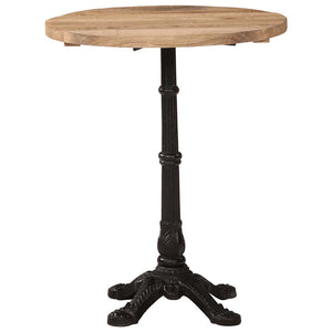 Bistrotisch Ø60cm Raues Mangoholz