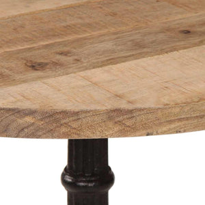 Bistrotisch Ø60cm Raues Mangoholz