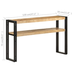 Konsolentisch aus Mangoholz, 120 cm