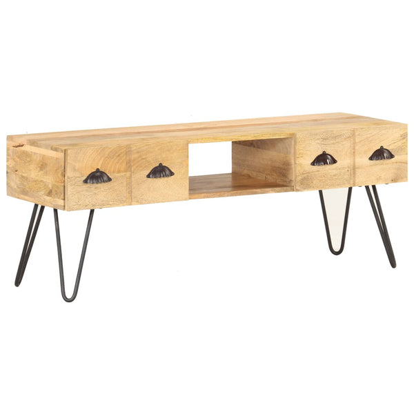 TV-Schrank Mango Massivholz 120 cm