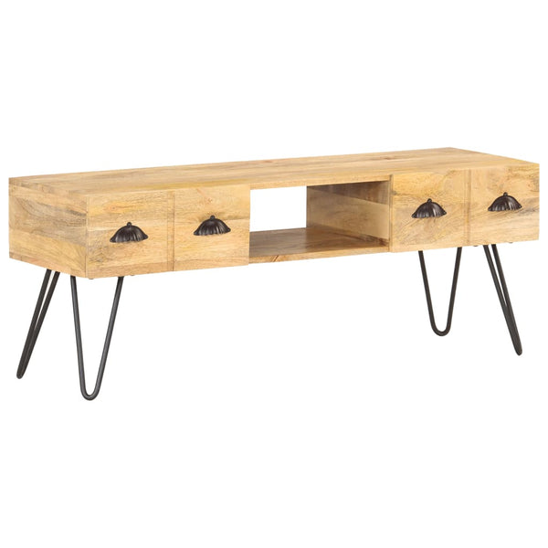 TV-Schrank Mango Massivholz 120 cm