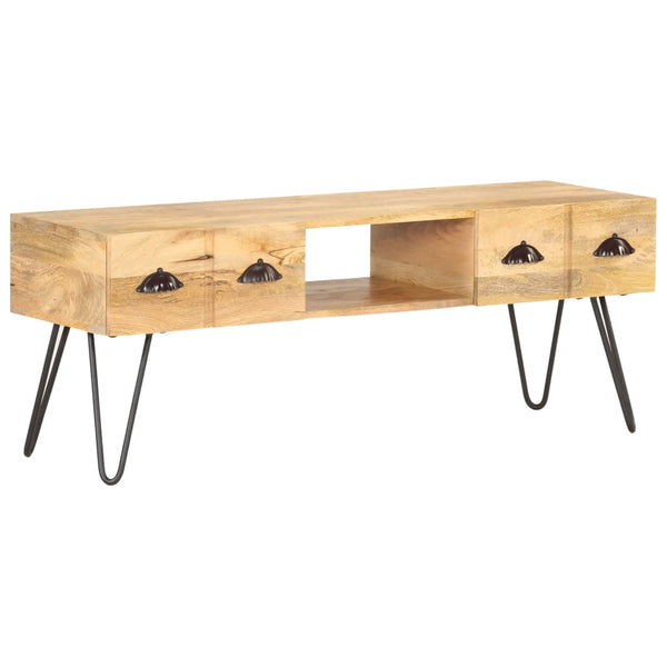 TV-Schrank Mango Massivholz 120 cm