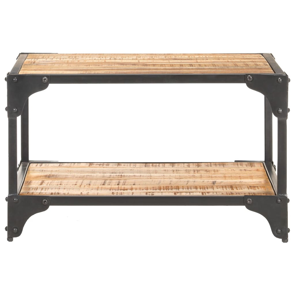 vidaXL Table basse 60x60x35 cm Bois de manguier massif