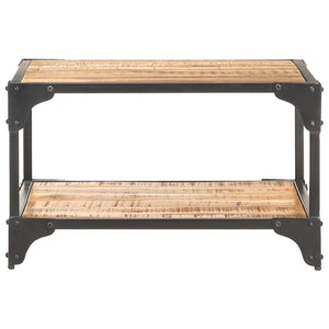 vidaXL Table basse 60x60x35 cm Bois de manguier massif