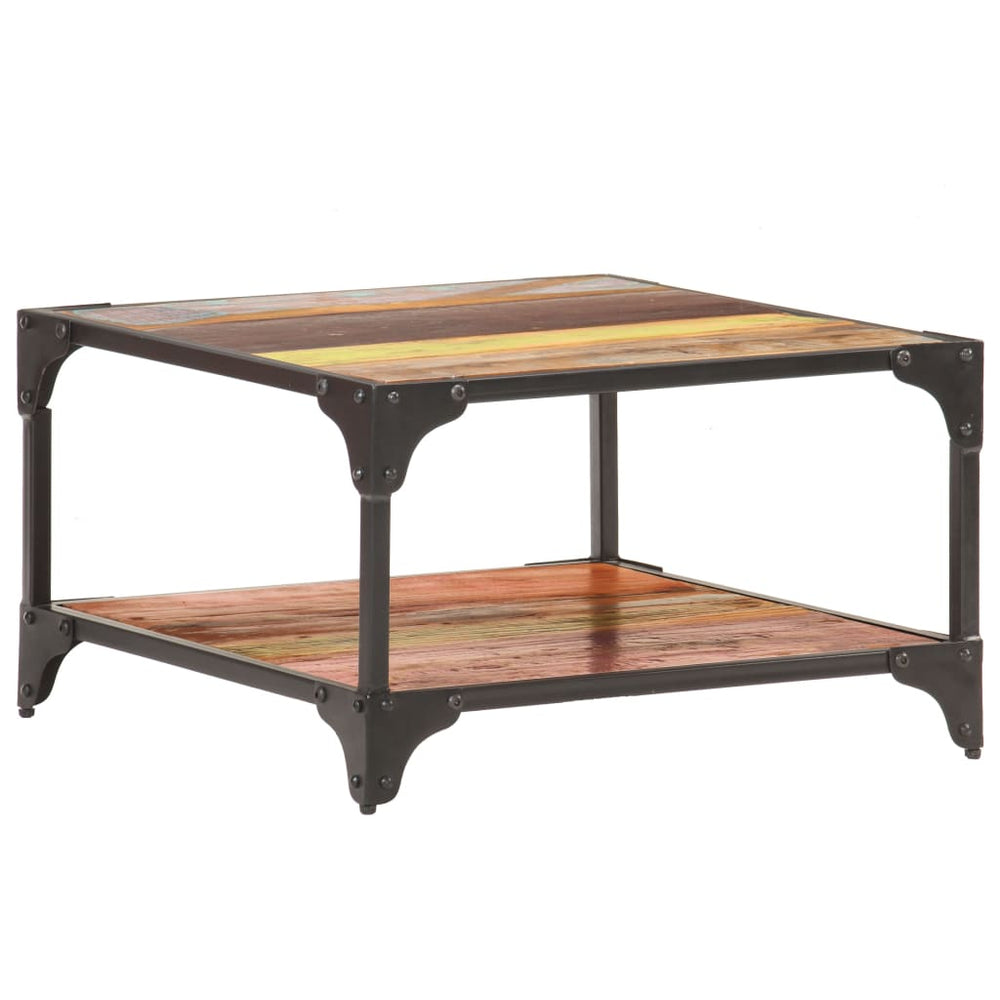 Couchtisch Altholz Massiv 60x60 cm