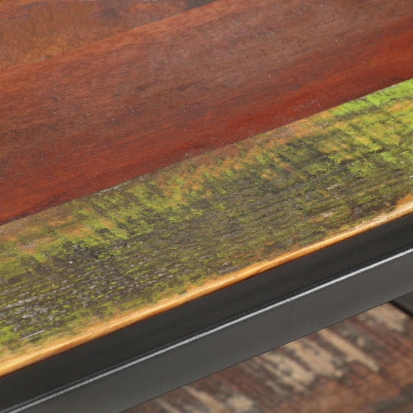 vidaXL Table basse 60x60x35 cm en bois de récupération massif
